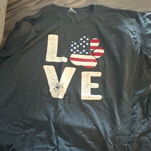 Love dark grey shirt